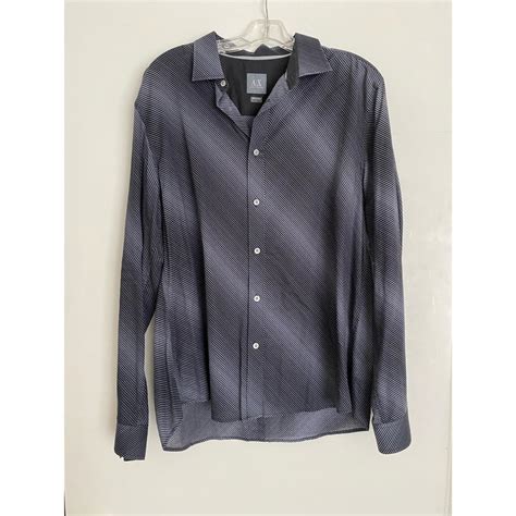 armani exchange button up.